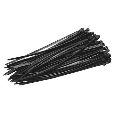 Kábelkötöző  50r 300×4.8mm fekete