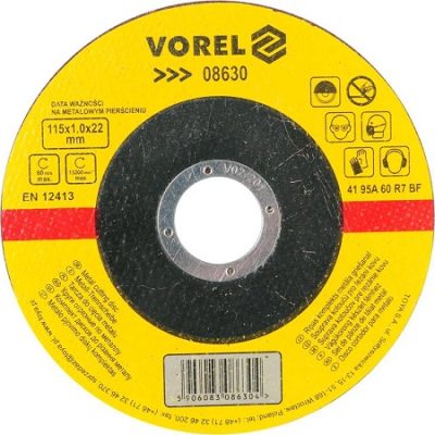 Vágókorong fém 115×1,0mm  1db Vorel